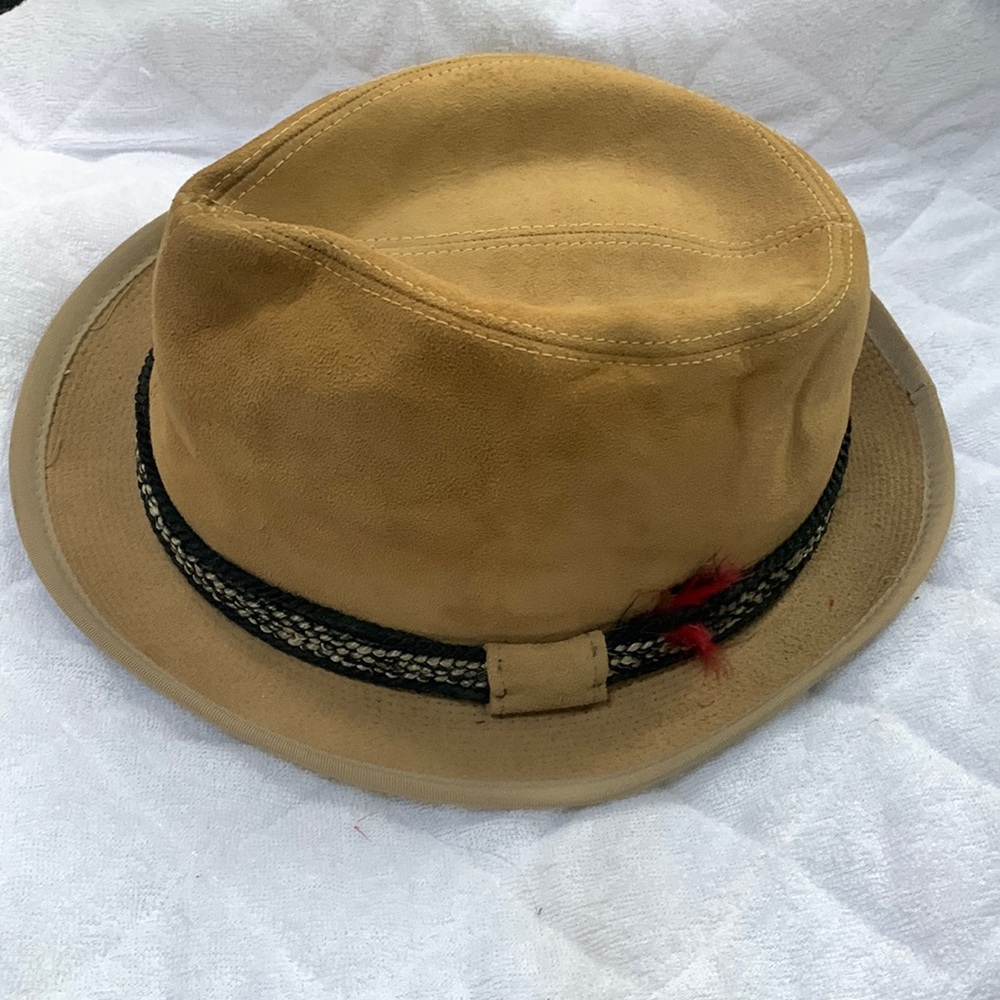 Vintage Bond Casual Suede Leather Hat